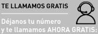Te llamamos gratis. D&eacute;jamos tu n&uacute;mero y te llamamos ahora gratis: